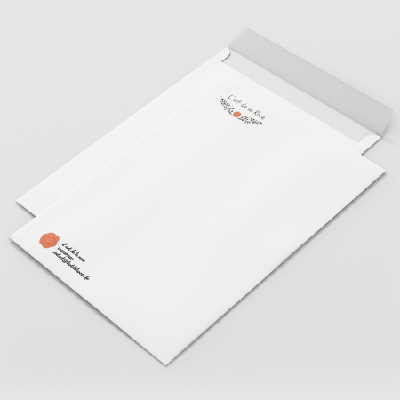 100 Enveloppes Imprimées A4 (22 x 31 cm) – AYOMEDIA